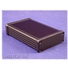 1455J1201BK - Extruded Aluminum Enclosure with Metal Panels - Black, 4.72