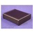 1455L1201BK - Extruded Aluminum Enclosure iwth Metal Panels - Black, 4.72