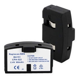 Batterie NiMH 80mAh pour Sennheiser