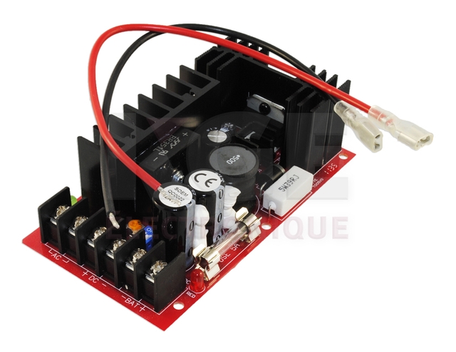 4.0A Continuous. 6/12/24VDC Power Supply/Charger
