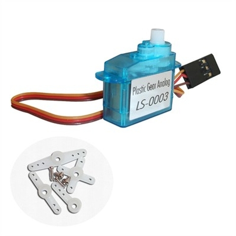 Small Servo Motor, Plastic Gears