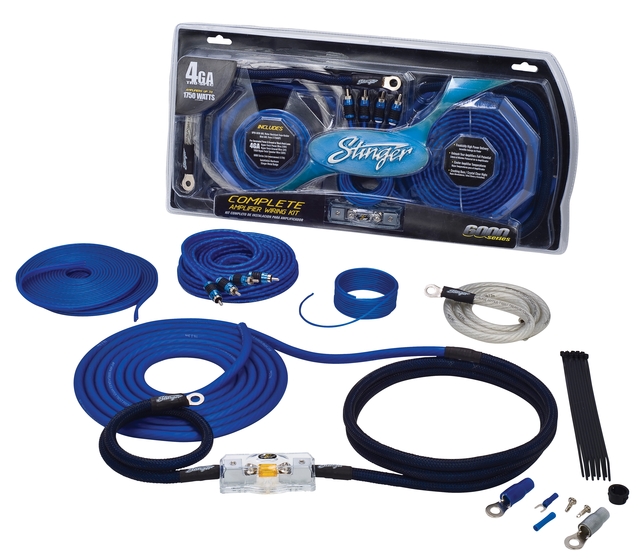 4GA Complete Car Power Kit