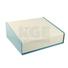 1456FE1WHBU - Boîtier Incliné en Aluminium - 10°, Beige et Bleu, 6.5