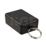 1551GRBK - Plastic Miniature Enclosure with Key Ring - Black, 1.97