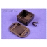 1551MFLBK - Plastic Miniature Flanged Enclosure - Black, 1.38