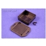 1551RFLBK - Plastic Miniature Flanged Enclosure - Black, 1.97