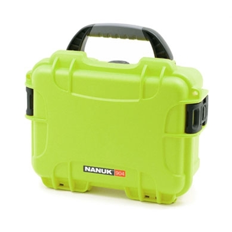 Valise Nanuk 904 Lime avec Mousse