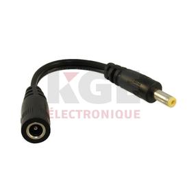 Adaptateur Coaxial - Fiche 2.1 x 5.5 mm à Prise 1.7 x 4.7 mm
