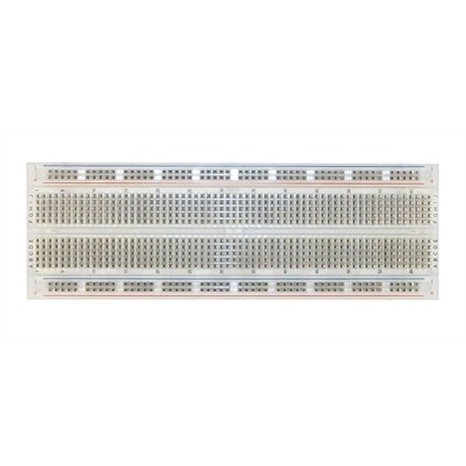 Plaque de Montage 830 Trous, 54 x 166 mm, Transparente
