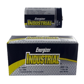 Batteries Alcalines D Energizer - Paquet de 12