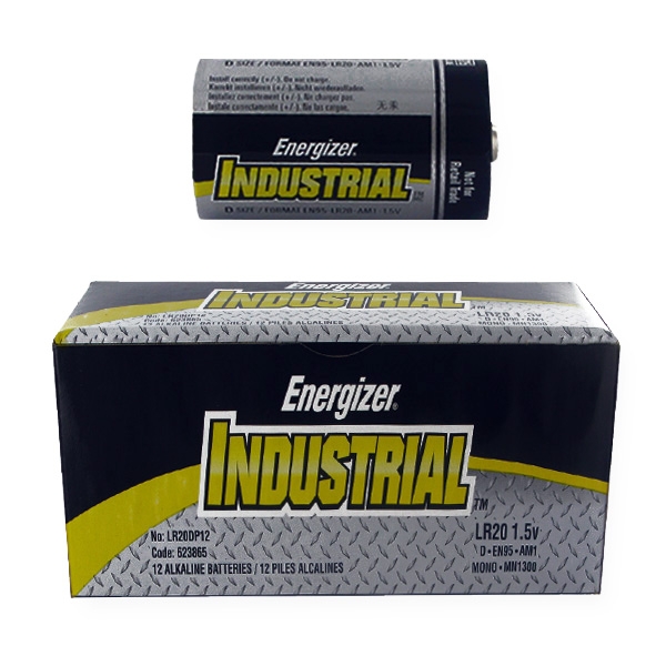 Energizer D Alkaline Batteries - 12 Pack