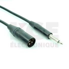 Digiflex C20-XMP - Câble XLR Mâle à 1/4