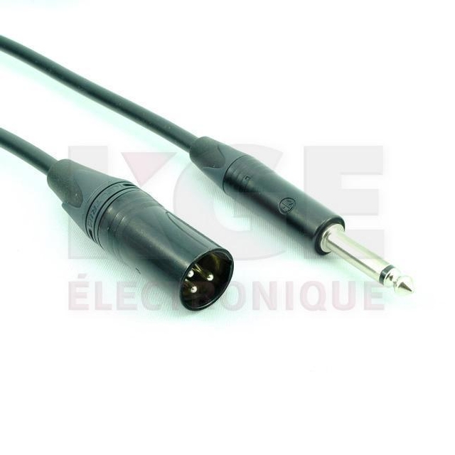 Digiflex C20-XMP - 20ft XLR Male to 1/4