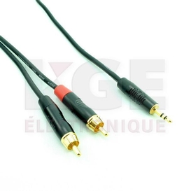 Digiflex HIN-1K-2RB-15 - 15ft 1/8