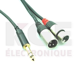 Digiflex HIN-1S-XMXFB-10 - Câble 1/4
