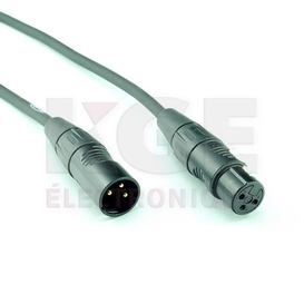 Digiflex HXX-3 - Câble XLR Mâle à Femelle 3'