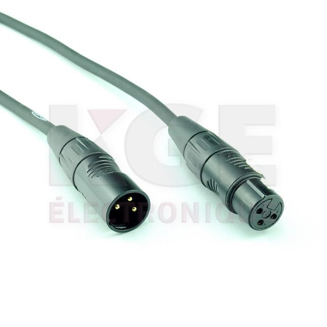 Digiflex HXX-3 - Câble XLR Mâle à Femelle 3'
