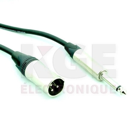 Digiflex N15-XMP - Câble XLR Mâle à 1/4