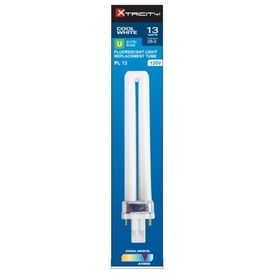 Cold White 13W Compact Fluorescent Bulb