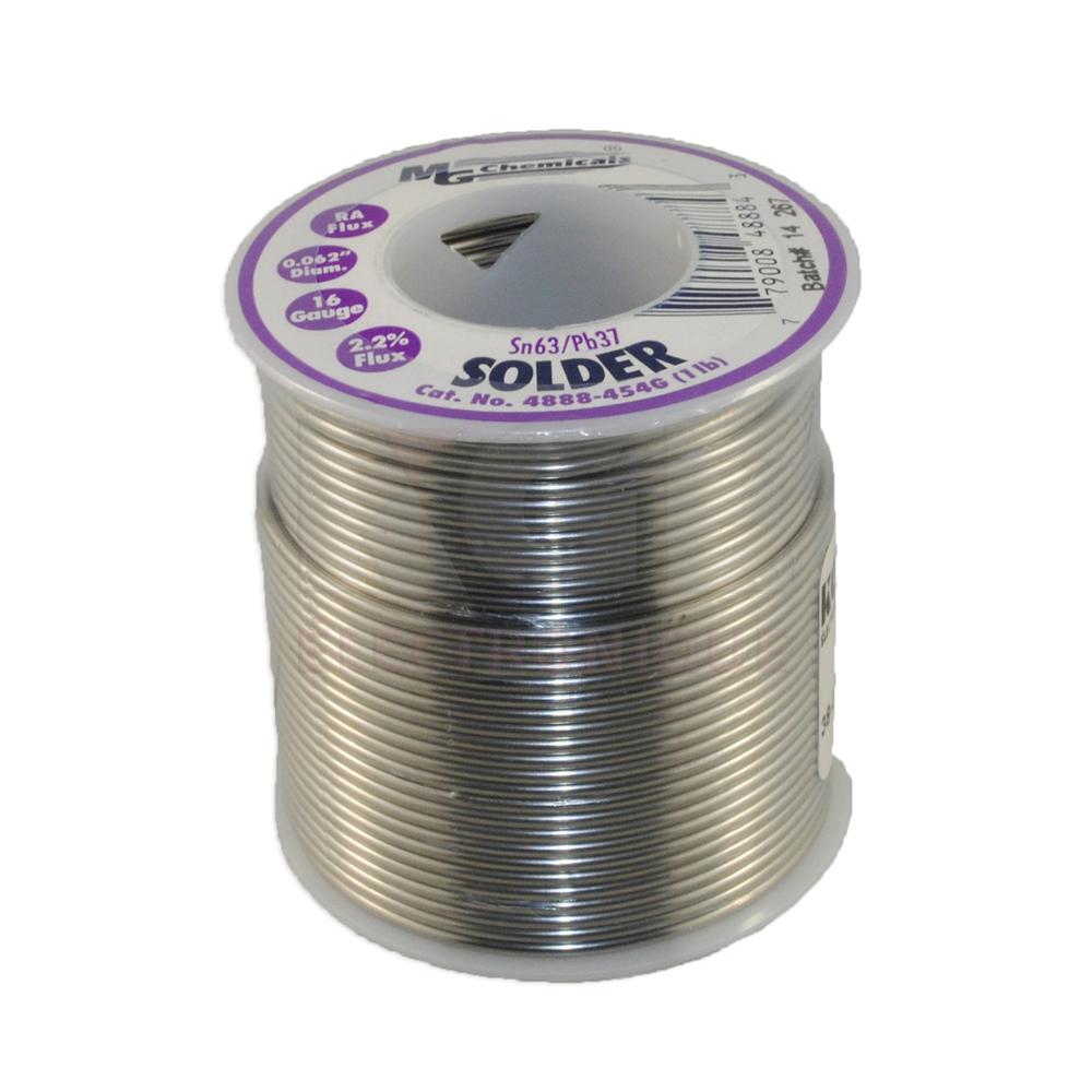 454g 16AWG Leaded Solder Spool