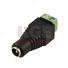 Female 2.1mm DC Plug to Screw-In Terminal