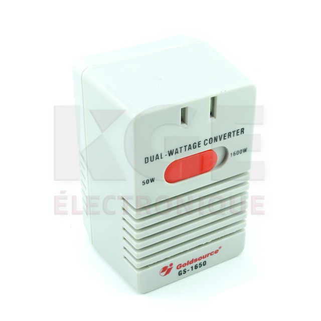 50W/1650W Switchable Dual Electronic Converter