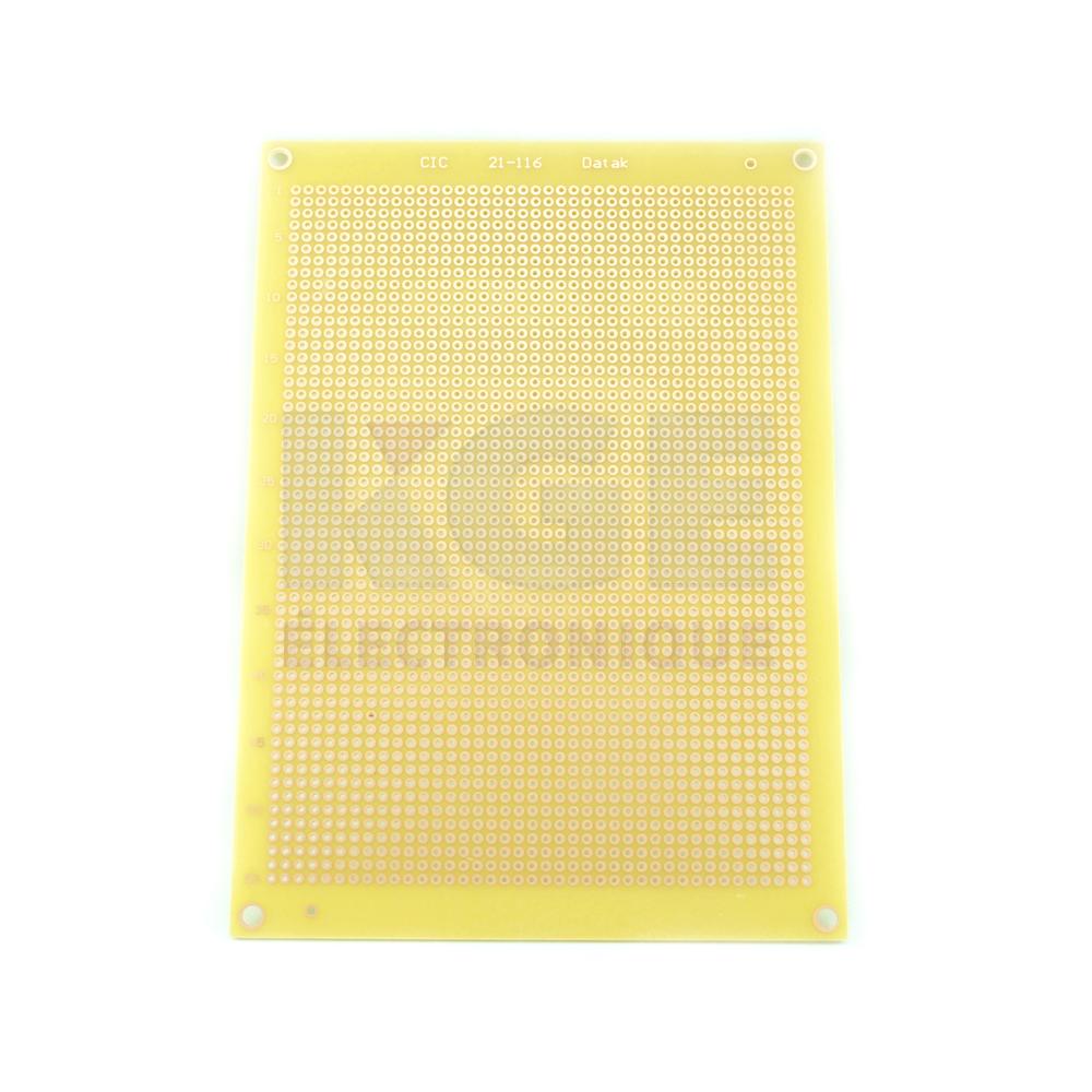 Perforated PC Board with Predefined Copper Trace