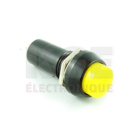 Yellow NC (Normally Closed) Push Switch