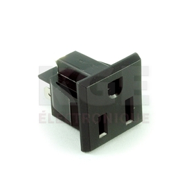 120V AC Receptacle with Terminals