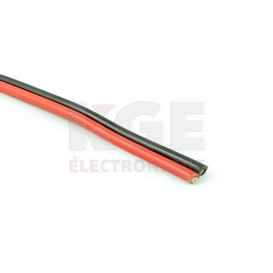 Fil 12V Rouge / Noir 12AWG 50'
