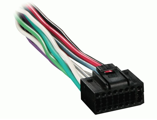 Kenwood 16-pin Universal Wire Harness