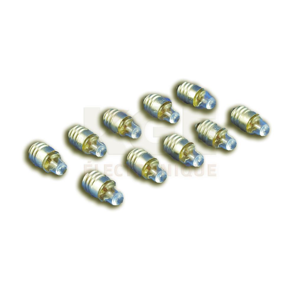 Screw Lamp - 2.25V 0.2A, 10-Pack