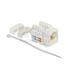 White Cat5e Keystone Jack