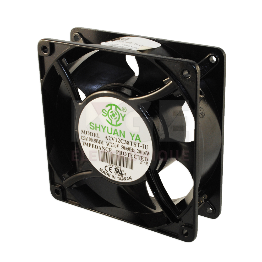 120x120x38mm Ball Bearing 220V Fan