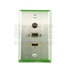 Ensemble de Plaque Murale VGA 1 Port + HDMI 1 Port + 3.5mm