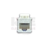 Cat5e Keystone In-Line Coupler, White