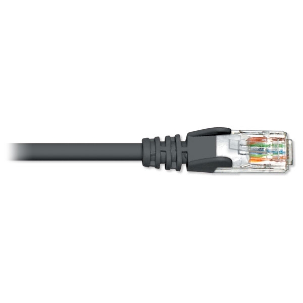 BlueDiamond CAT5e Patch Cable - Black, 25'