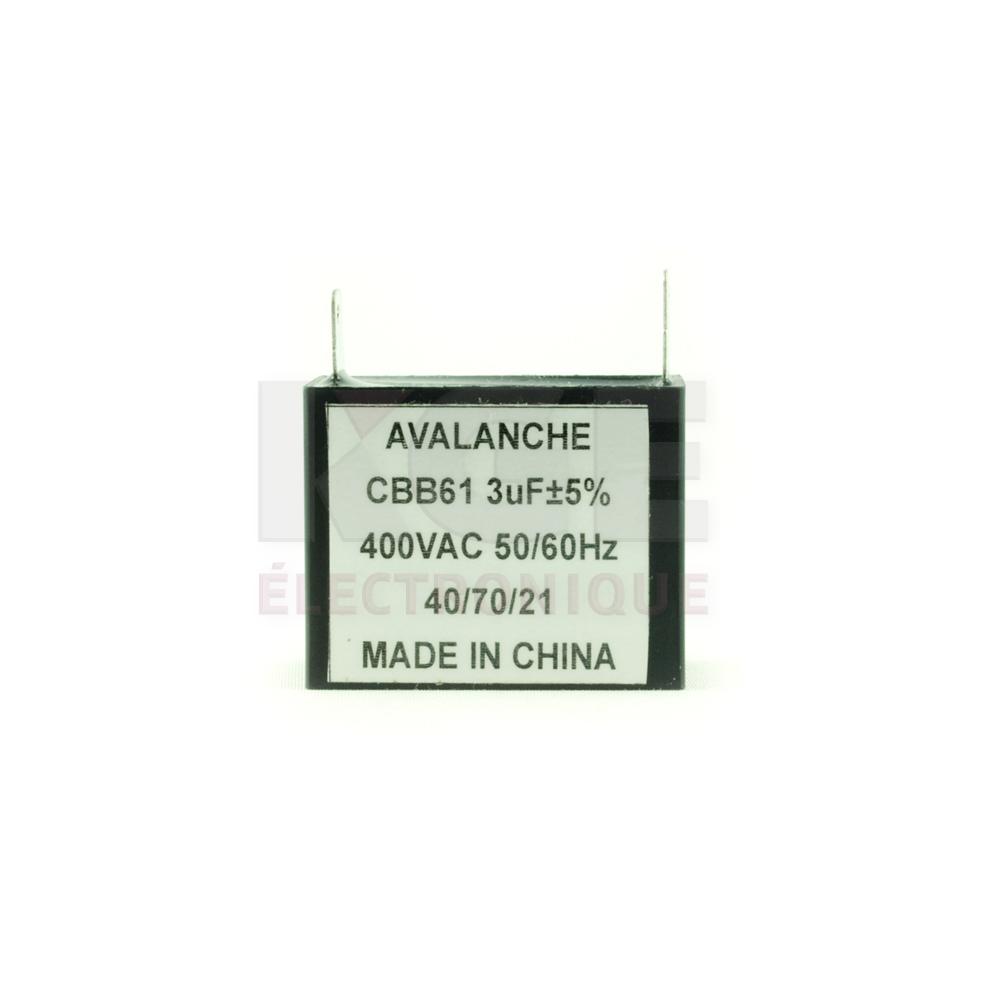 400VAC 3uF Capacitor