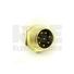 Solder Chassis Male Gold 8-Pin Microphone Connector