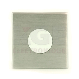 Finition Carrée pour DEL Encastrée 2.25
