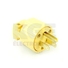 Wire-Mount 3-Pin Male AC Plug