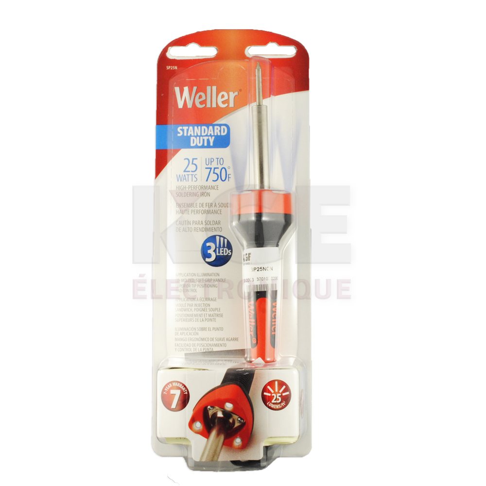 Weller SP25NCN - Soldering Iron with LED's (25 Watt)