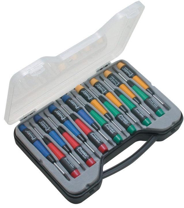 15 Pc Precision Screwdriver Set