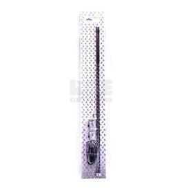Antenne en Fibre de Verre Double Noire 3'