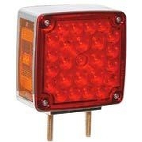 50 LED Red and Amber Double Face Light
