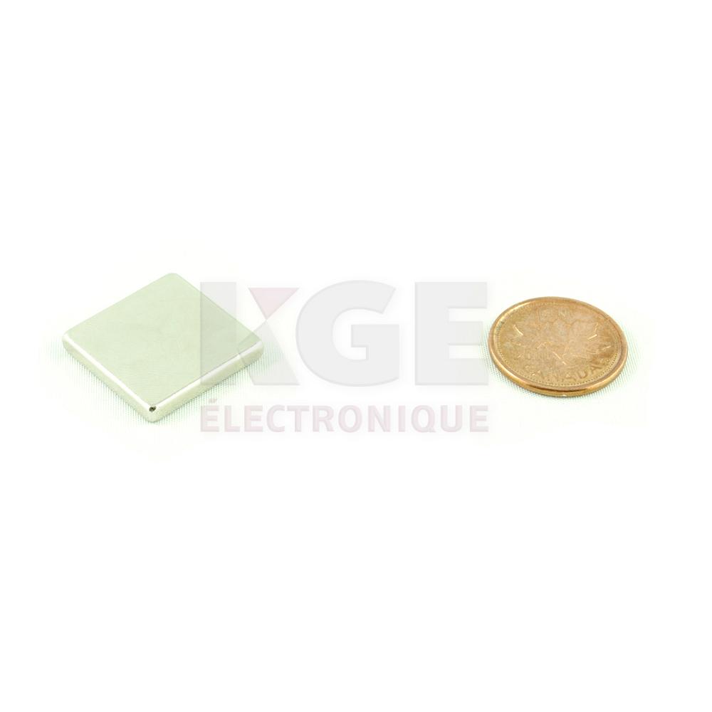 20 x 20 x 3mm Square Magnet