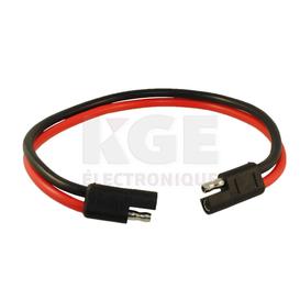 Connecteur 2 Broches sur Fil #10 pour Remorques