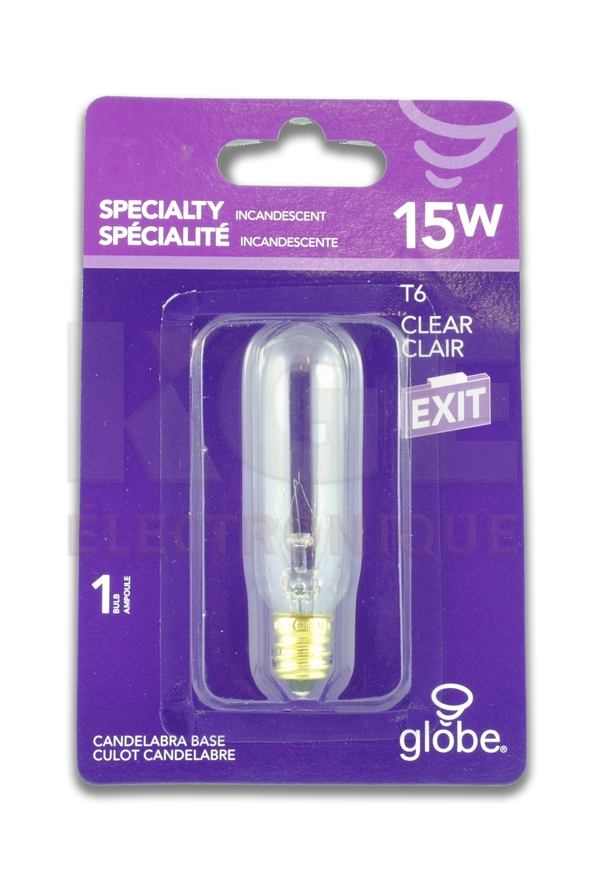 Incandescent Light Bulb for Emergency Light