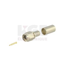 SMA Male Crimp Type Coonector for RG59, 62 and 210