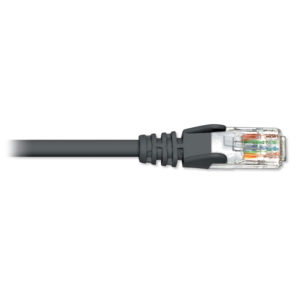 BlueDiamond CAT5e Patch Cable - Black, 75'